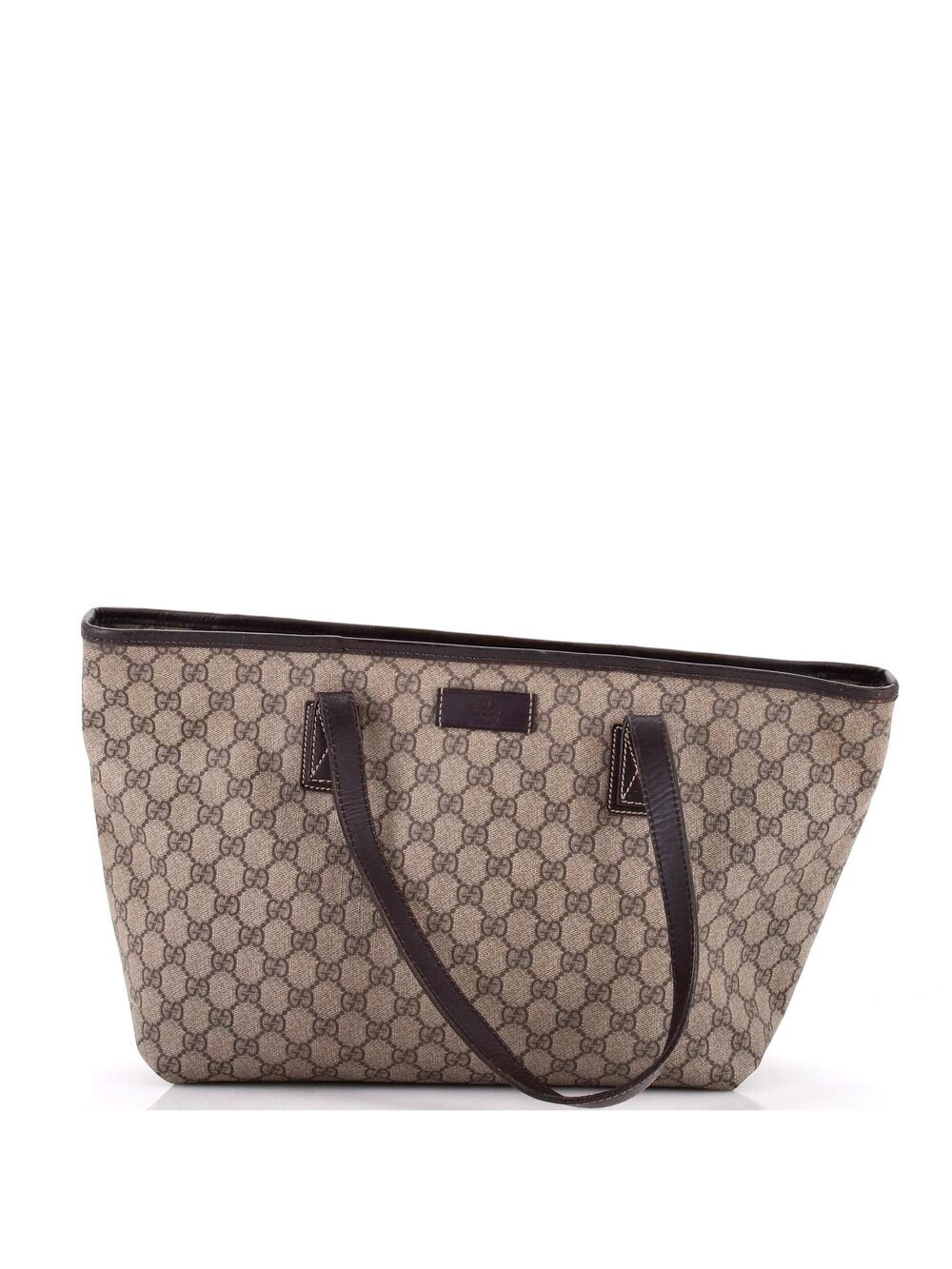 Gucci Plus Tote Gg Coated Canvas With #374747G77B